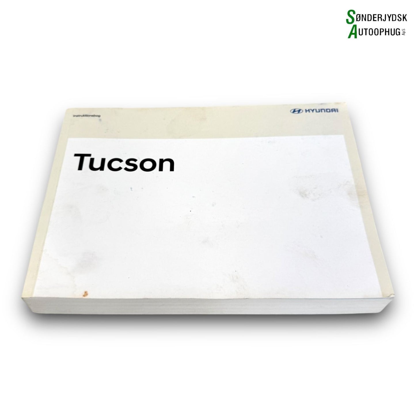 Hyundai Tucson Instruktionsbog Med OEM Nr. Ophugger Fra Hyundai Ophugger