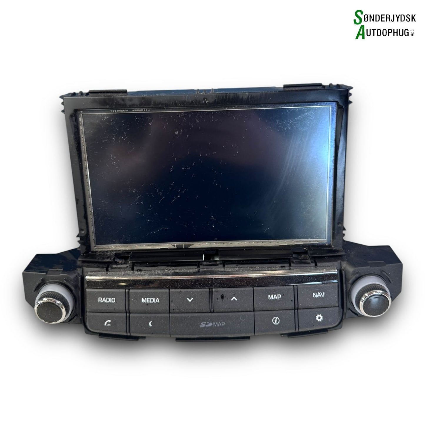 Hyundai Tucson Radio, Multi Display Med OEM Nr. 96560D70114X Fra Hyundai Ophugger