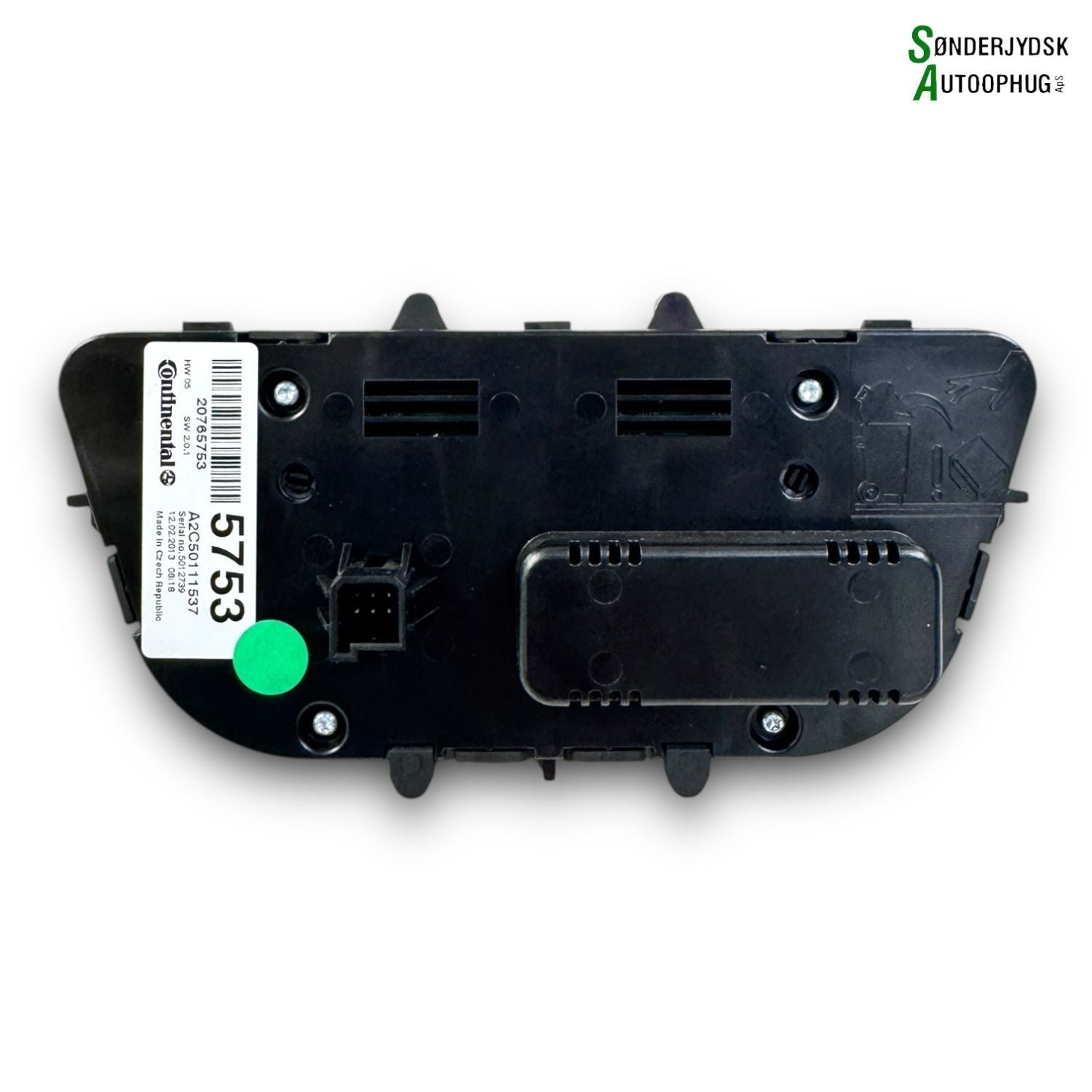 Opel Mokka A Varmeregulering Med OEM Nr. 20765753 Fra Opel Ophugger