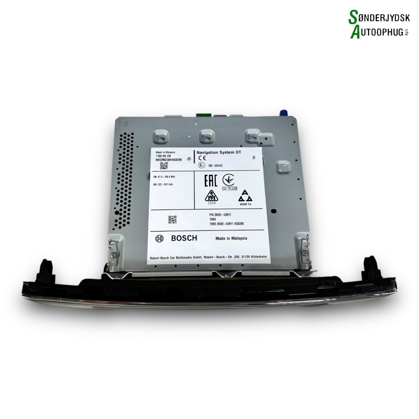 Suzuki SX4 S-Cross JY Radio, Multi Display Med OEM Nr. 99000990NV002 Fra Suzuki Ophugger