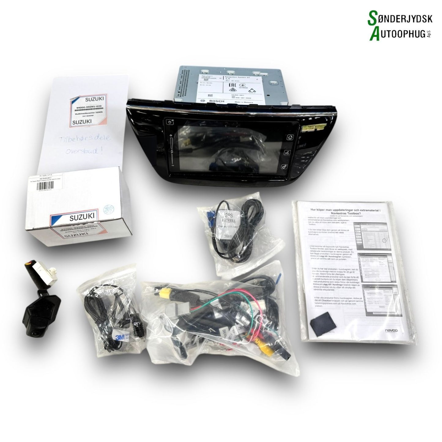 Suzuki SX4 S-Cross JY Radio, Multi Display Med OEM Nr. 99000990NV002 Fra Suzuki Ophugger