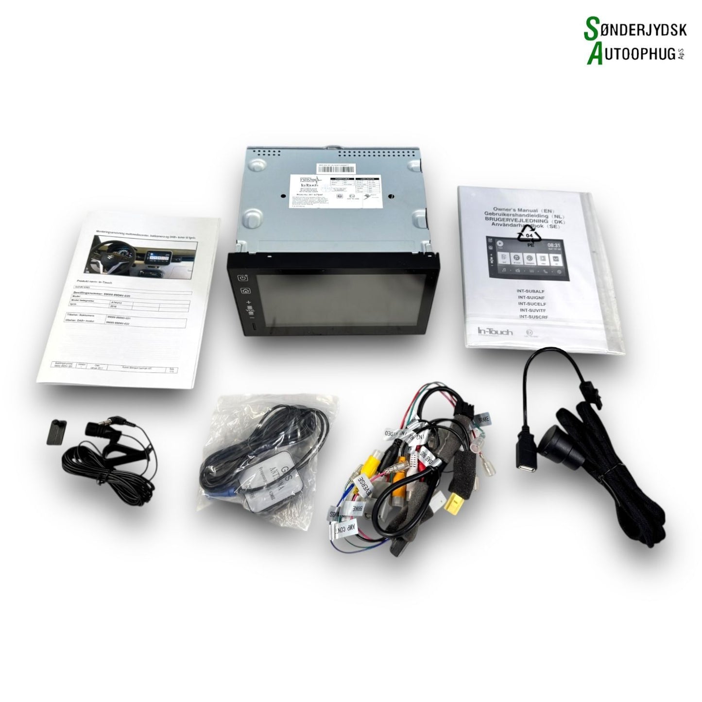 Suzuki Ignis Radio, Multi Display Med OEM Nr. 99000990NV020 Fra Suzuki Ophugger