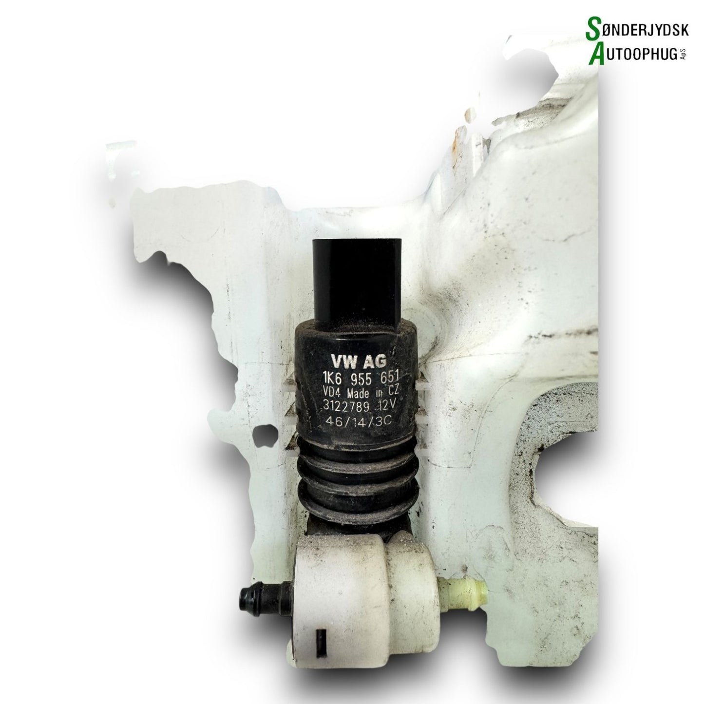 VW Passat 3G Sprinkler M/Motor Med OEM Nr. 5G0955453J1K6955651 Fra VW Ophugger