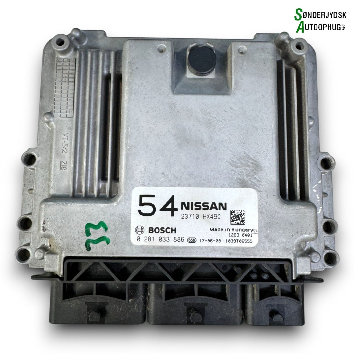 Nissan Qashqai Startspærre Med OEM Nr. 284B14CB4C Fra Nissan Ophugger