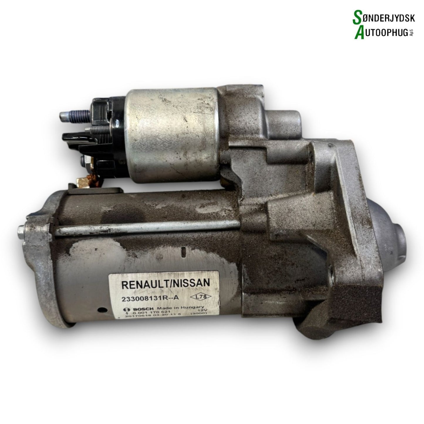 Nissan Qashqai Starter Med OEM Nr. 0986026940 Fra Nissan Ophugger
