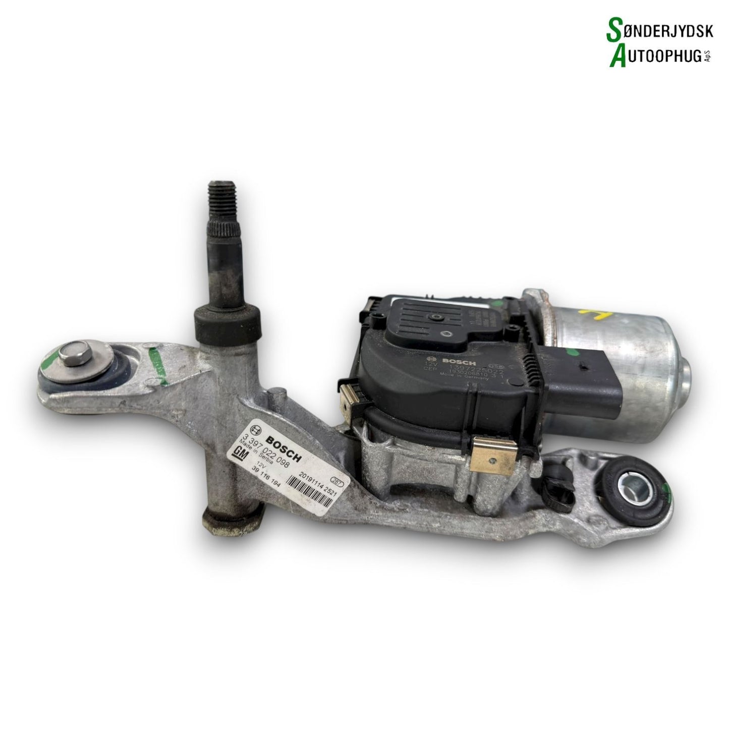 Opel Astra K Viskermotor Med OEM Nr. 1397225022 Fra Opel Ophugger