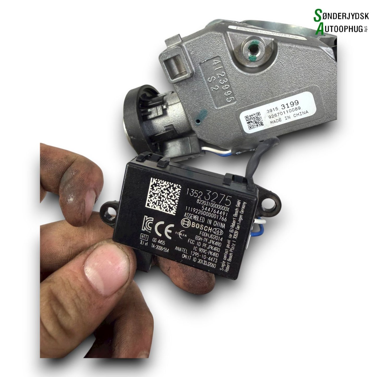 Opel Astra K Startspærre Med OEM Nr. 55515689 Fra Opel Ophugger