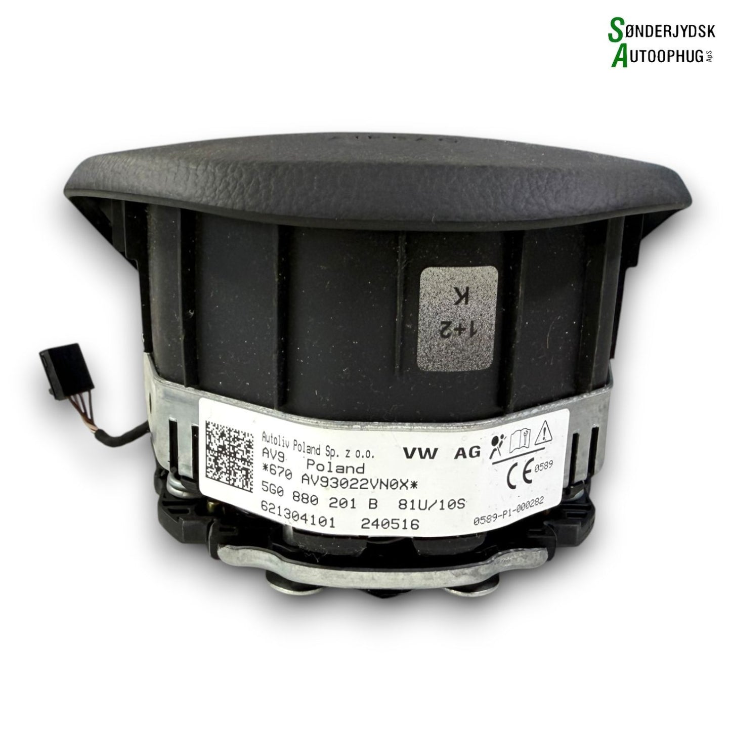 VW Golf 7 AU Airbag Med OEM Nr. 5G0880201C Fra VW Ophugger