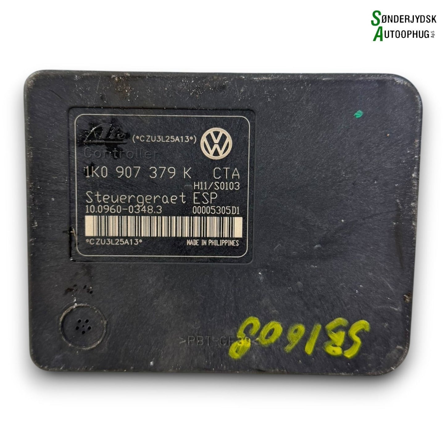 VW Golf 5 1K ABS Pumpe Med OEM Nr. 1K0907379K Fra VW Ophugger