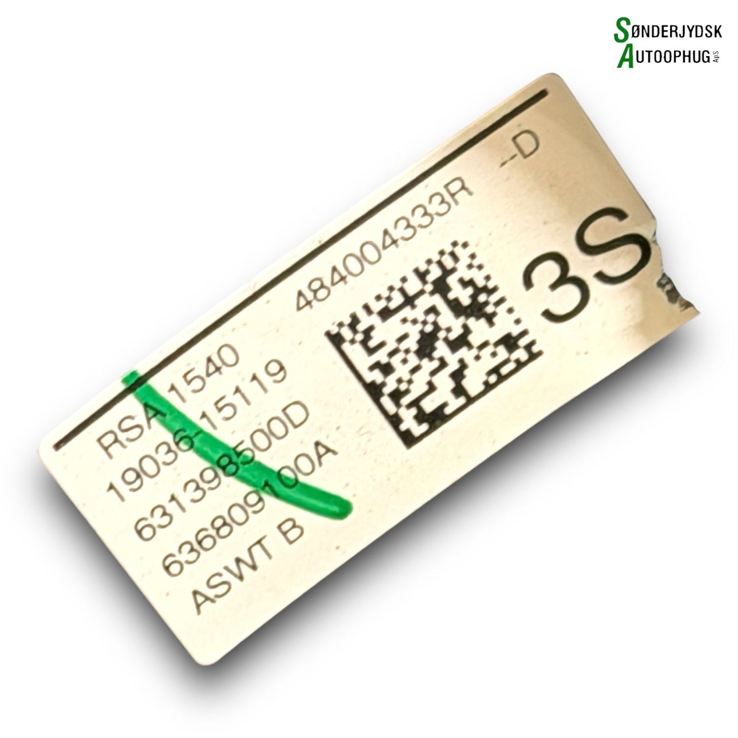 Renault Megane 4 Rat Med OEM Nr. 484004333R Fra Renault Ophugger