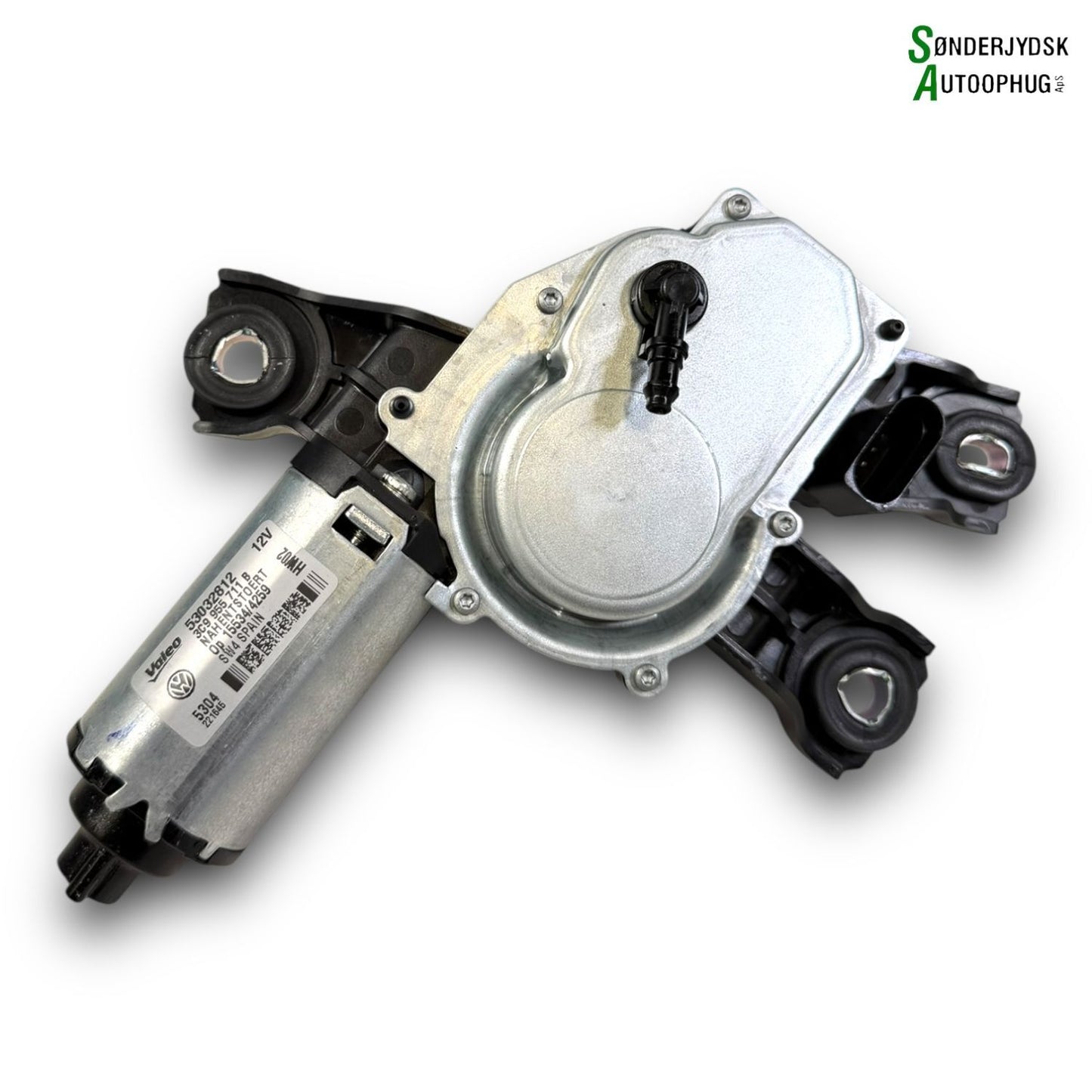 VW Passat 3C Bagrudevisker Motor Med OEM Nr. 3C9955711B Fra VW Ophugger