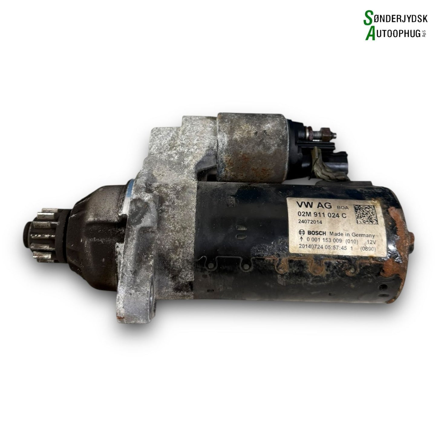 VW Passat 3C Starter Med OEM Nr. 02M911024SX Fra VW Ophugger