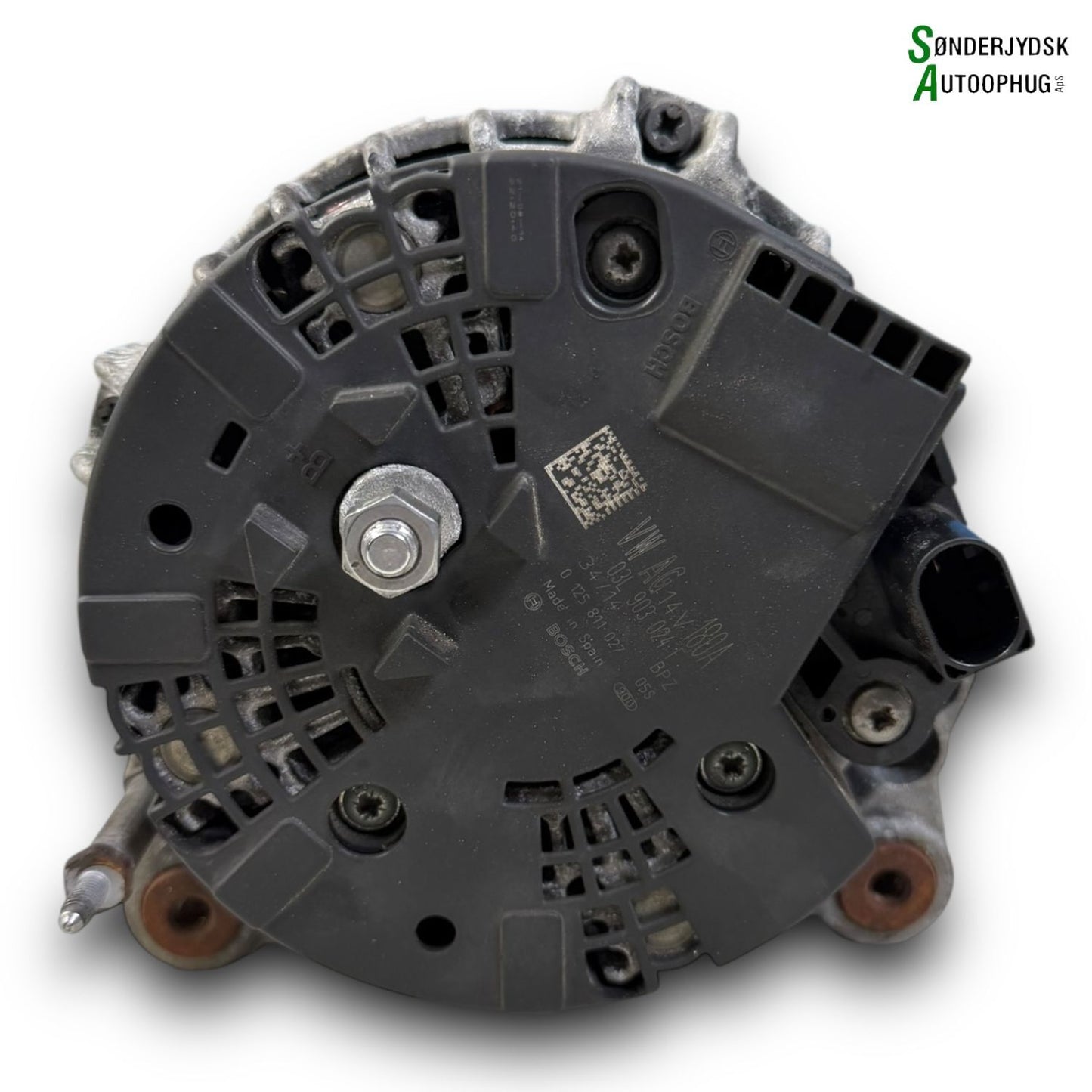 VW Passat 3C Generator Med OEM Nr. 125811027 Fra VW Ophugger