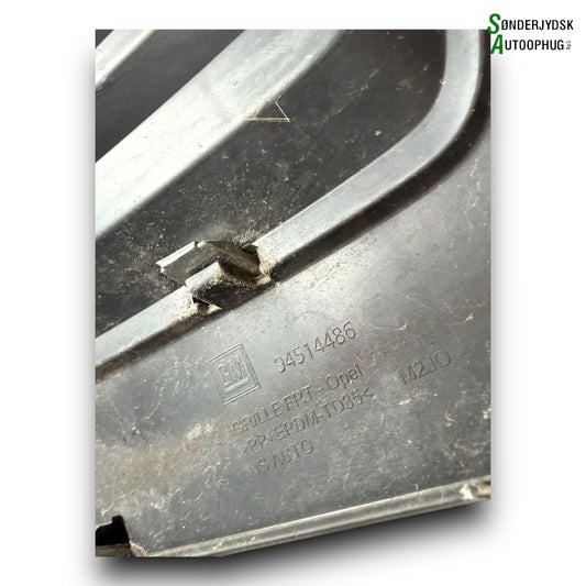 Opel Karl Frontgitter Med OEM Nr. 95238849 Fra Opel Ophugger