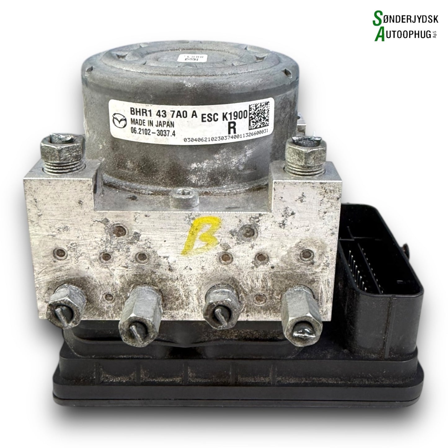Mazda 3 Bm ABS Pumpe Med OEM Nr. BHY3437A0A Fra Mazda Ophugger