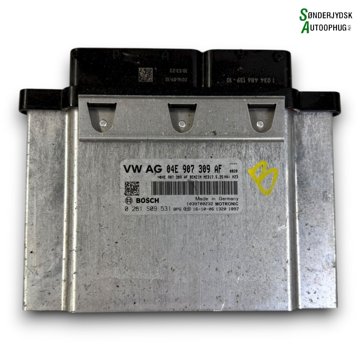 Skoda Rapid Motorstyring - Motorstyreboks - Injection Elboks Med OEM Nr. 0261S09531 Fra Skoda Ophugger