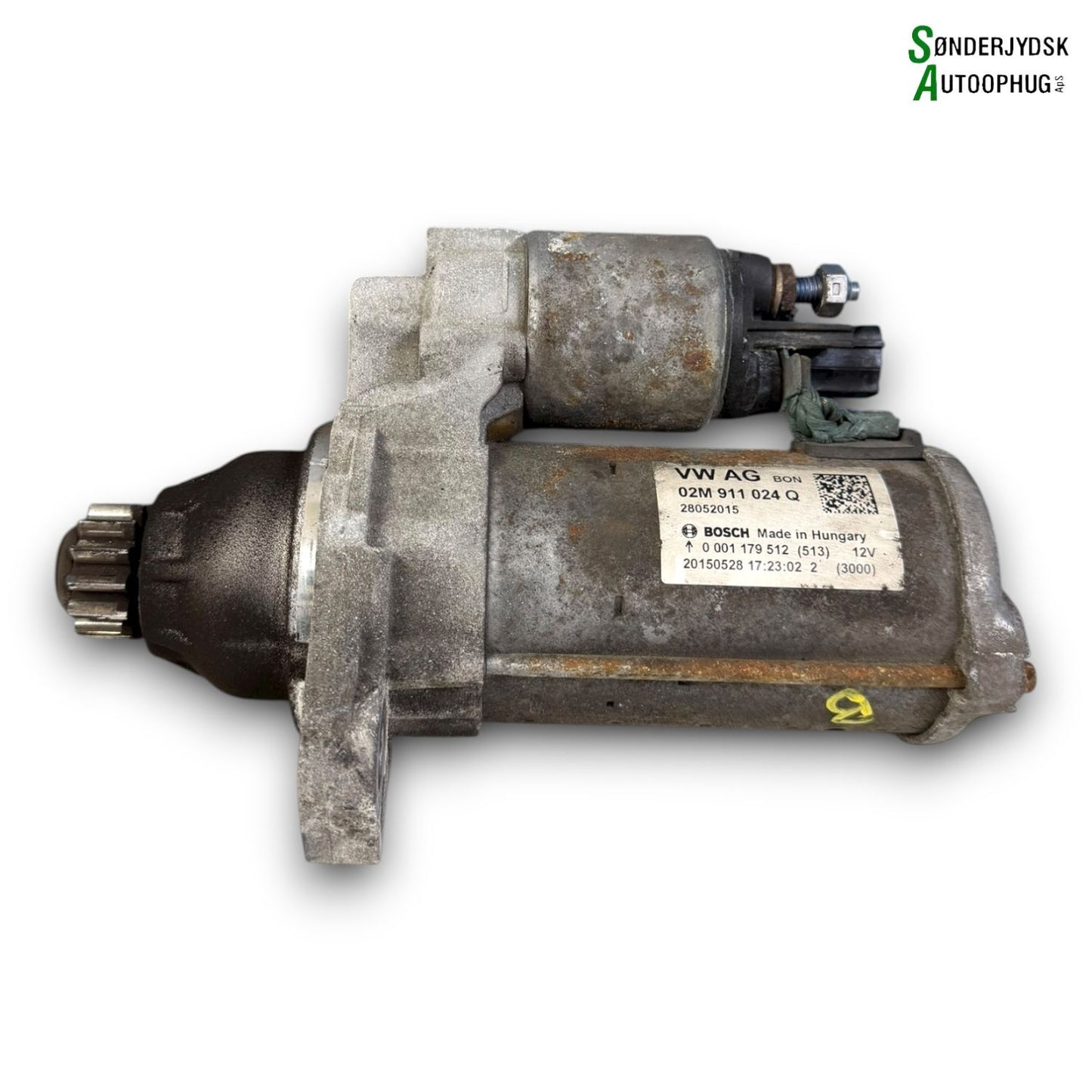 Skoda Rapid Starter Med OEM Nr. 02M911021GX Fra Skoda Ophugger