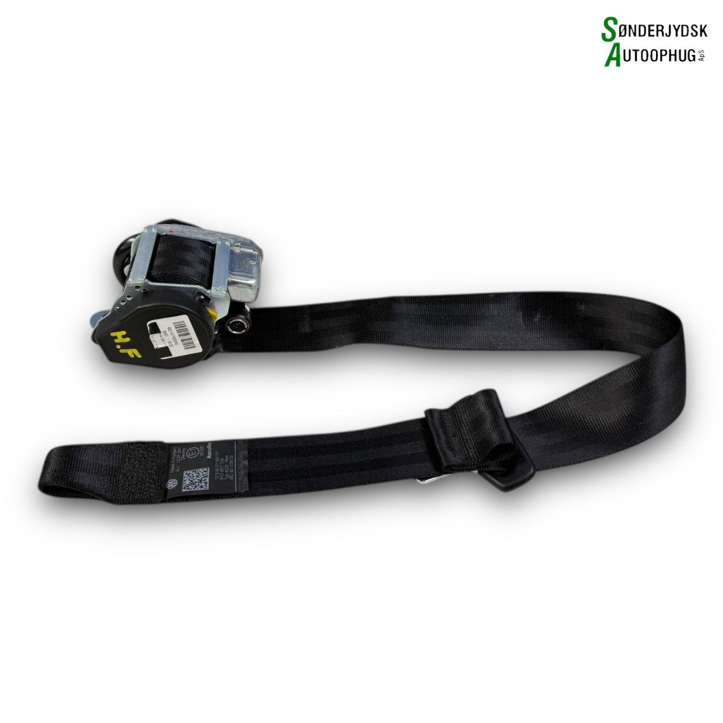 VW Golf 6 1K Sikkerhedsseler For Med OEM Nr. 5K7857706 Fra VW Ophugger