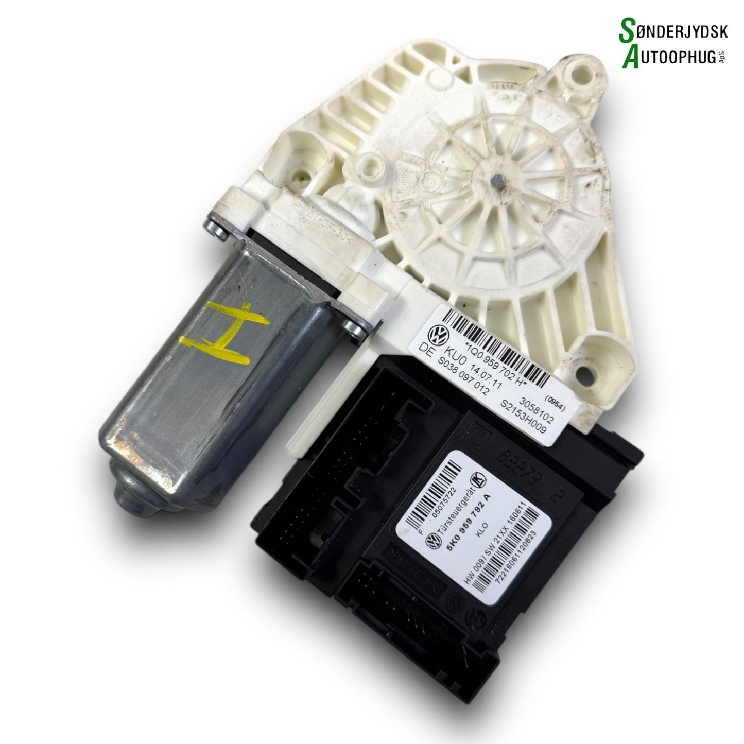 VW Golf 6 1K Rudemotor - Rudehejs Med OEM Nr. 5K0959792A Fra VW Ophugger