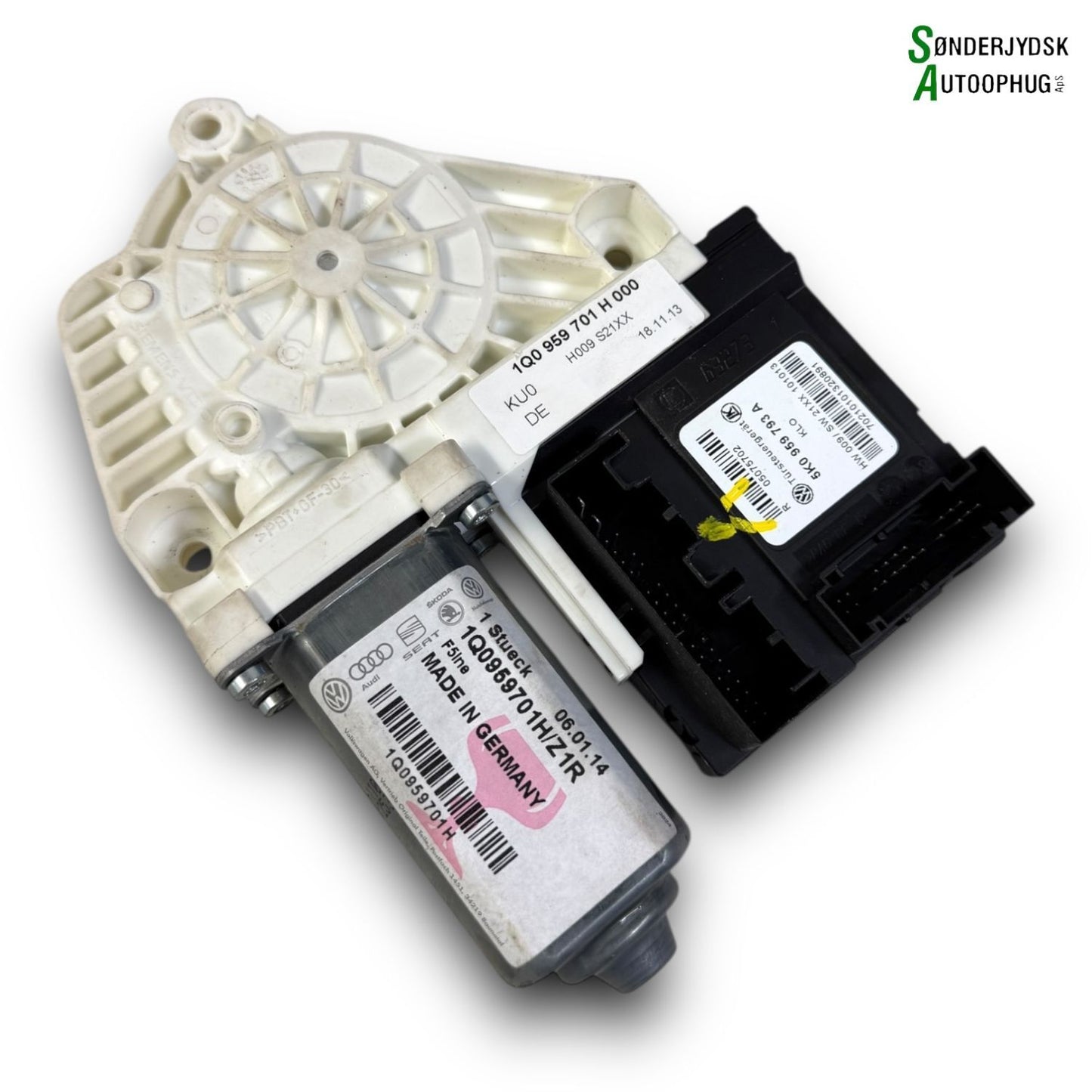 VW Golf 6 1K Rudemotor - Rudehejs Med OEM Nr. 1Q0959701H Fra VW Ophugger