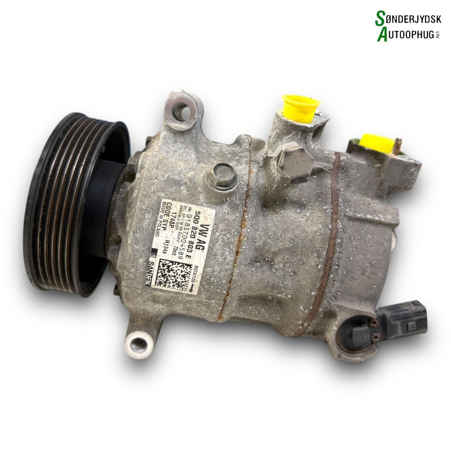 Skoda Octavia Aircondition Pumpe Med OEM Nr. 4471804346 Fra Skoda Ophugger