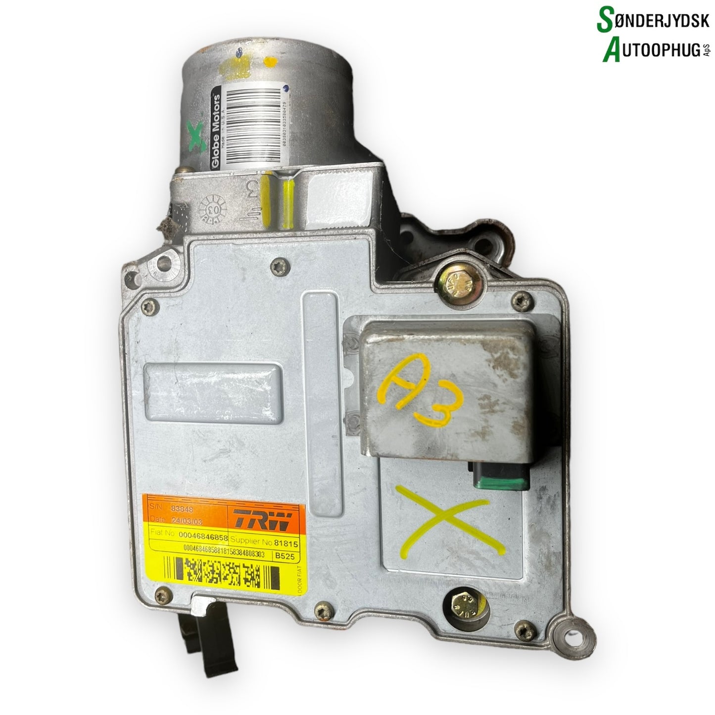 Fiat Stilo Ratstamme M/El-Servo Med OEM Nr. 00046846858 Fra Fiat Ophugger
