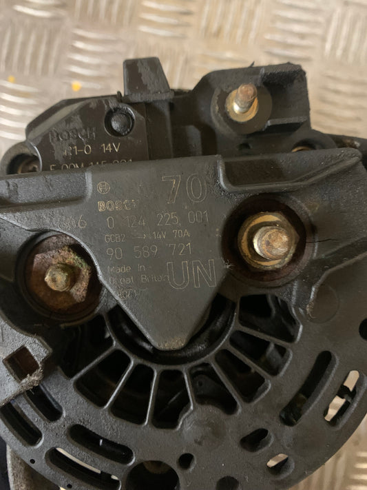 Opel Astra G Generator Med OEM Nr. 0124225001 Fra Opel Ophugger