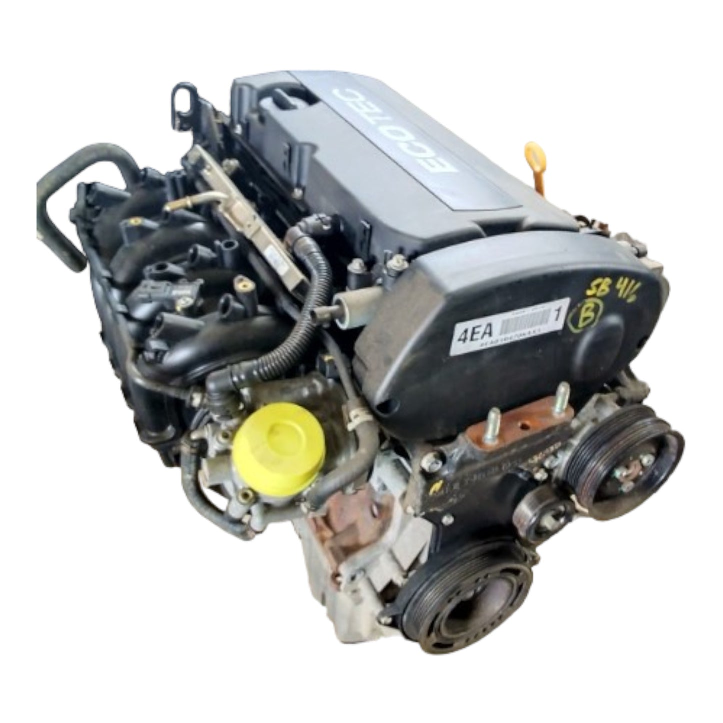 Chevrolet Aveo Motor Med OEM Nr. Ophugger Fra Chevrolet Ophugger