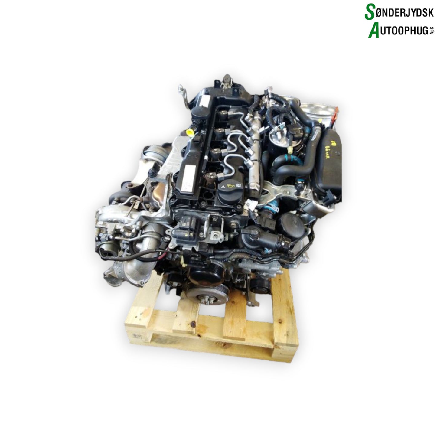 Mercedes-Benz C W205 Motor Med OEM Nr. D651921(69L)M651D22 Fra Mercedes-Benz Ophugger