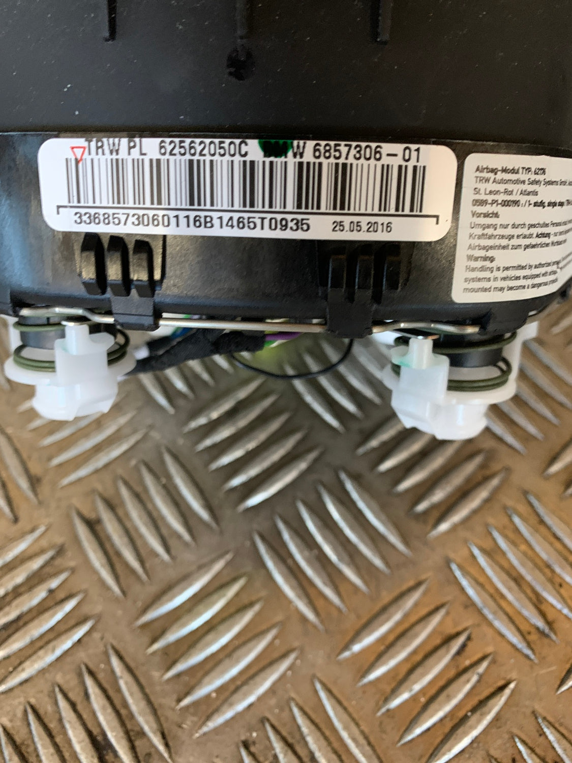 BMW 3-Serie GT F34 Airbag Med OEM Nr. 62562050C Fra BMW Ophugger