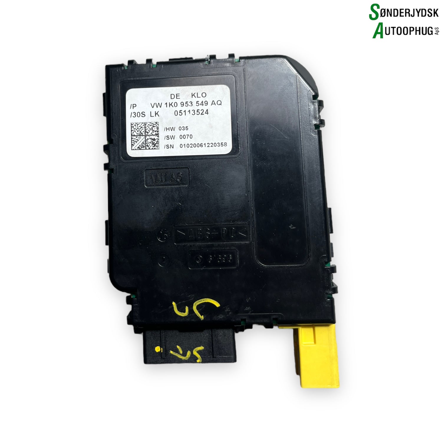 Seat Altea Ratvinkelsensor Med OEM Nr. 1K0953549AQ Fra Seat Ophugger