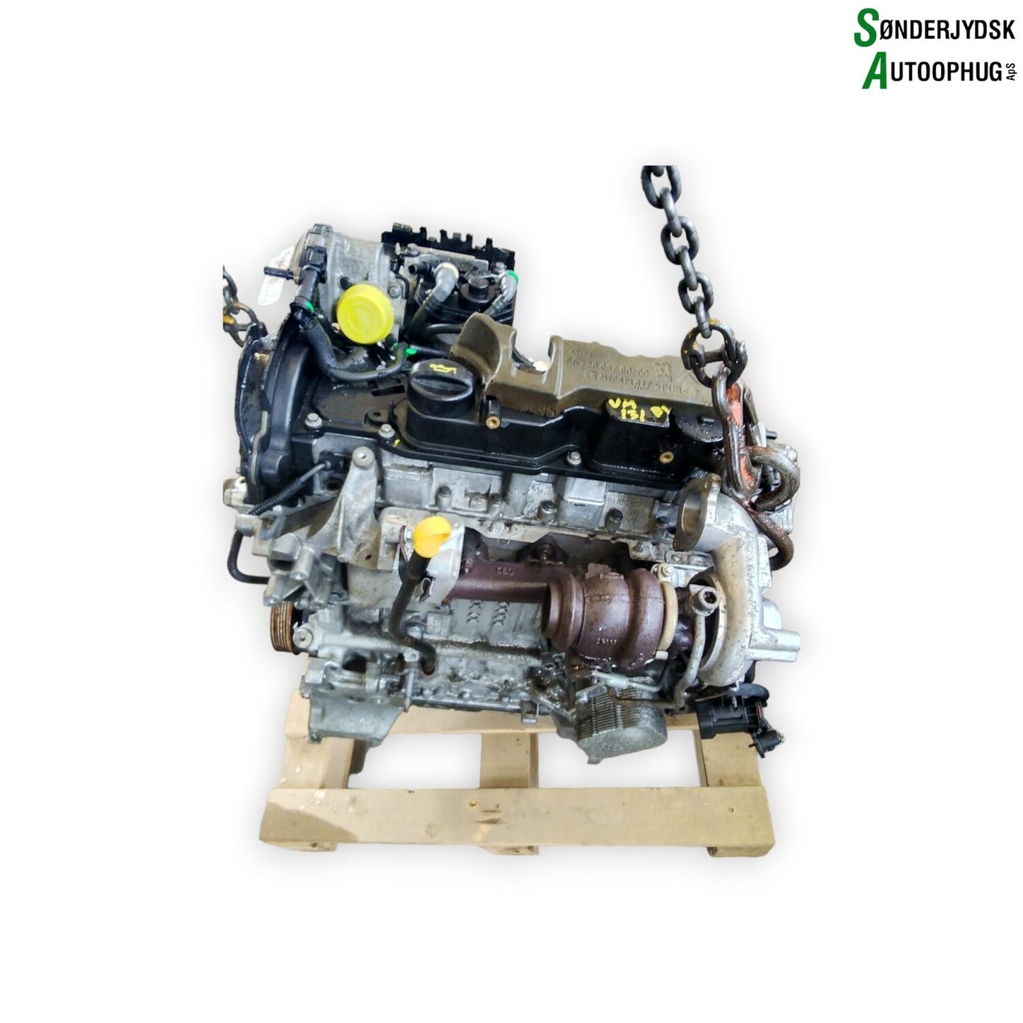 Citroen C3 II Motor Med OEM Nr. 0135RG Fra Citroen Ophugger