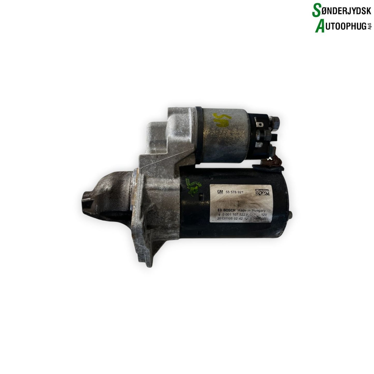 Opel Adam Starter Med OEM Nr. 0001107522 Fra Opel Ophugger