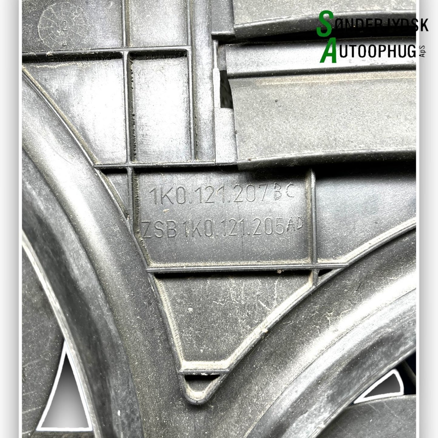 VW Golf 6 1K Kølerblæser El Med OEM Nr. 1K0121207BC Fra VW Ophugger