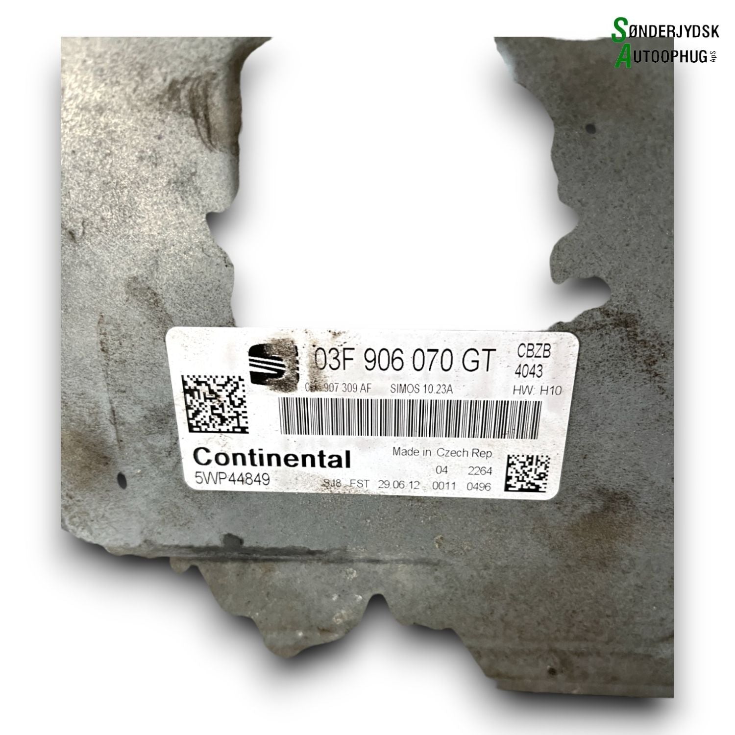 Seat Ibiza 6J Motorstyring - Motorstyreboks - Injection Elboks Med OEM Nr. 03F906070GT Fra Seat Ophugger