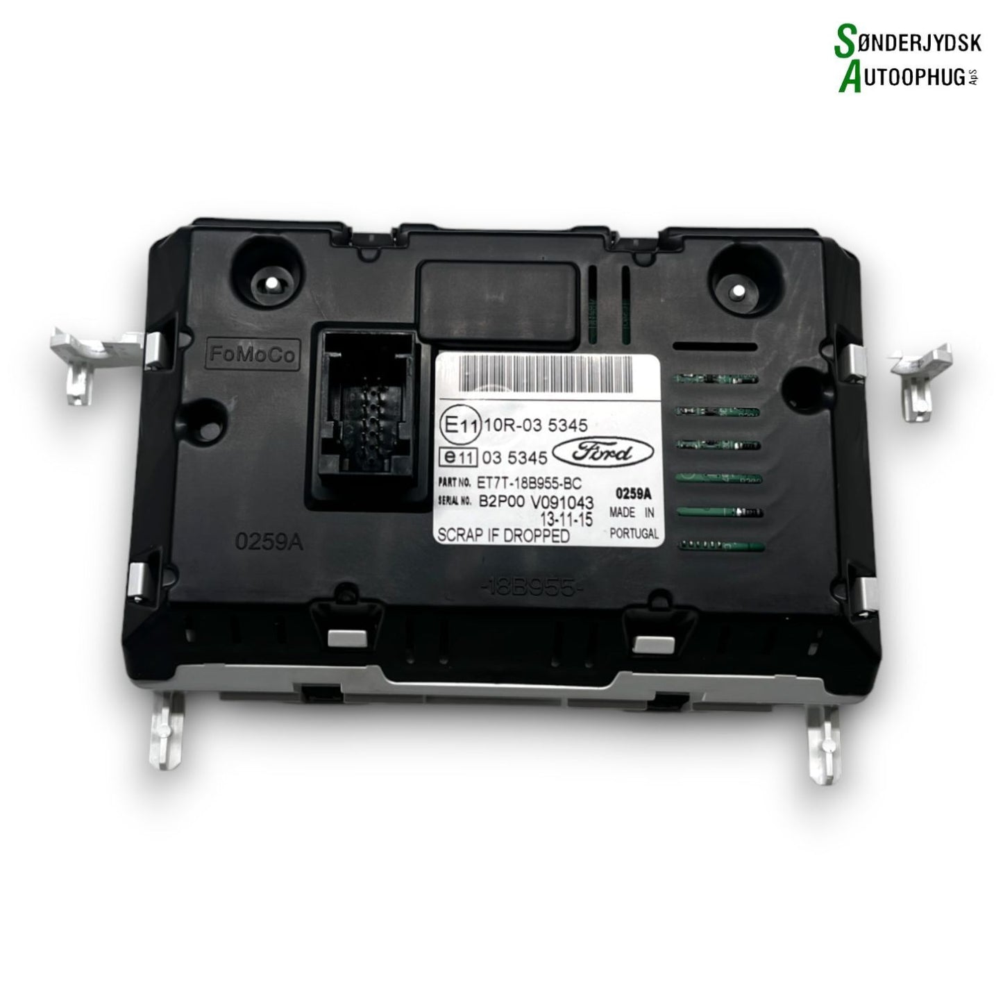 Ford B‑Max Radio, Multi Display Med OEM Nr. 35345 Fra Ford Ophugger