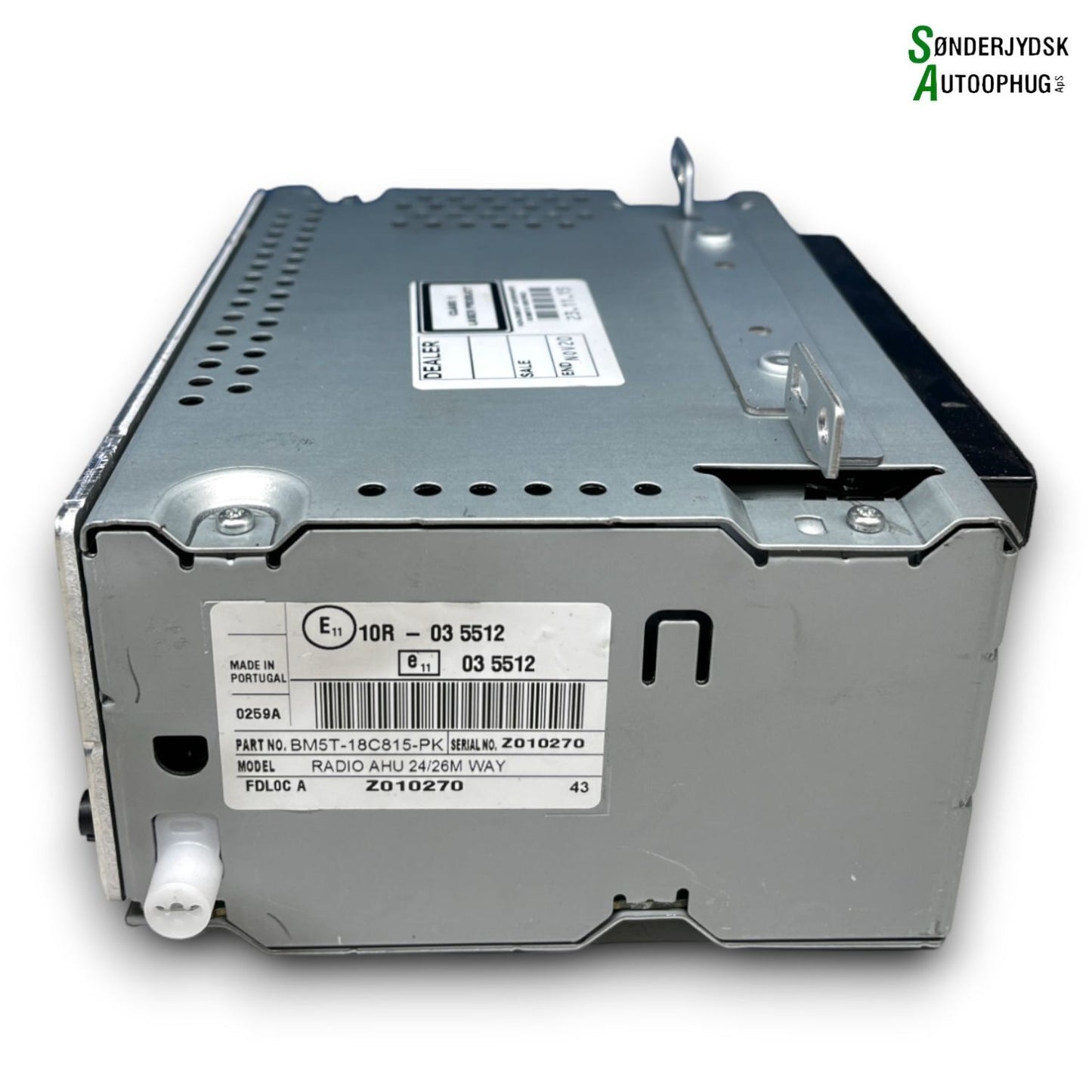 Ford B‑Max Radio M/Cd Med OEM Nr. BM5T18C815PK Fra Ford Ophugger