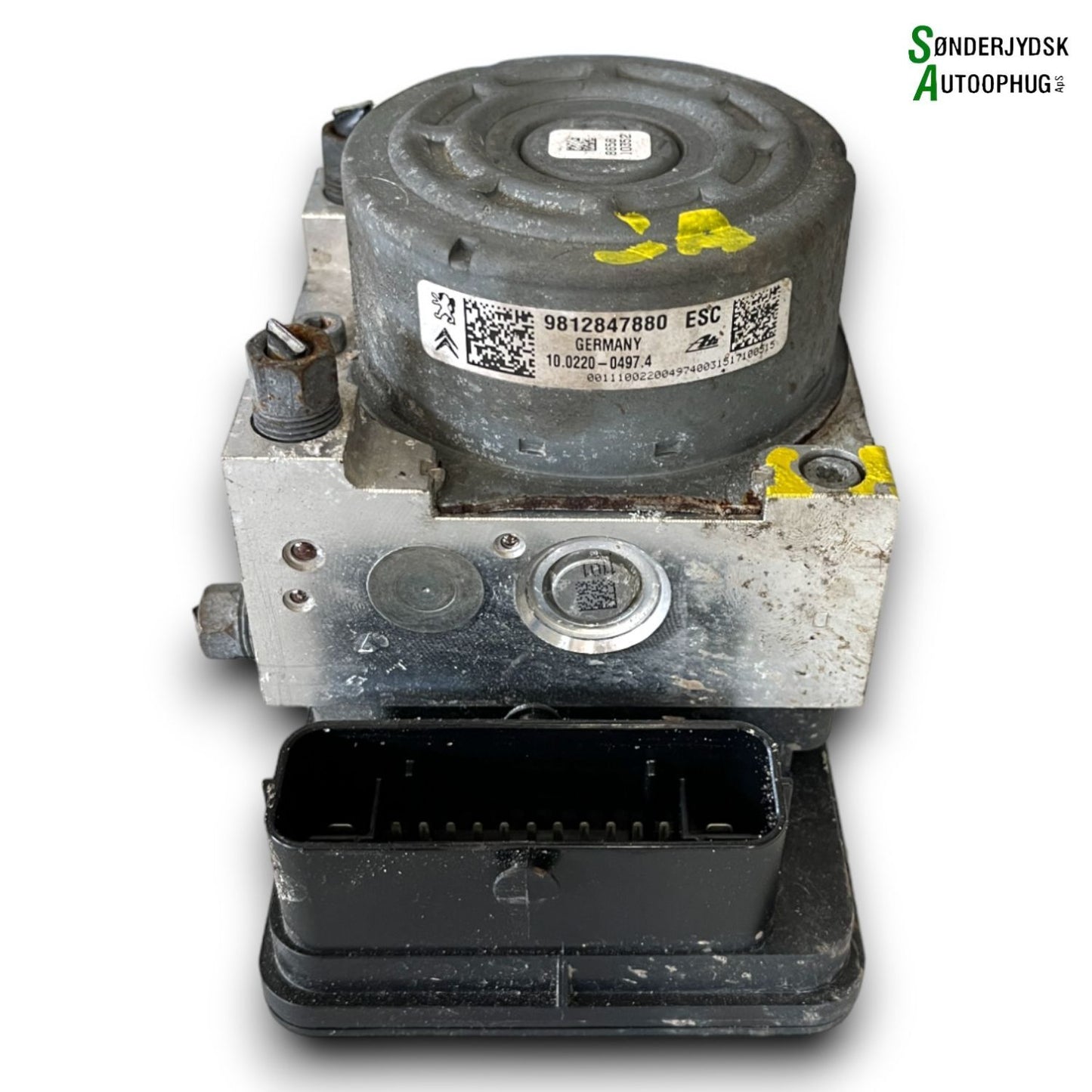 Peugeot 208 ABS Pumpe Med OEM Nr. 9812847880 Fra Peugeot Ophugger