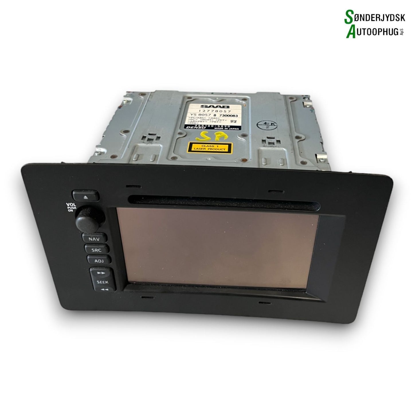 Saab 9-5 Radio M/Cd Med OEM Nr. 12778057 Fra Saab Ophugger