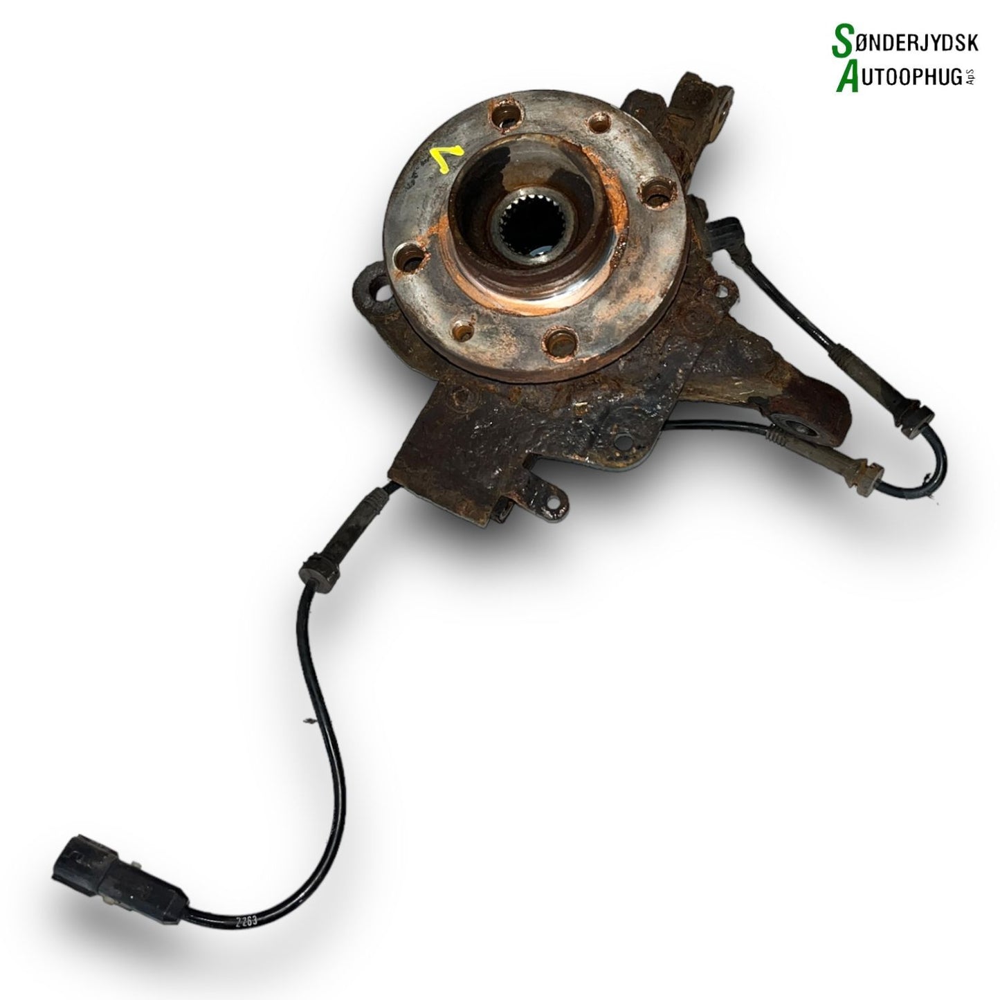 Renault Clio 4 Spindel For V Med OEM Nr. 400156404R Fra Renault Ophugger