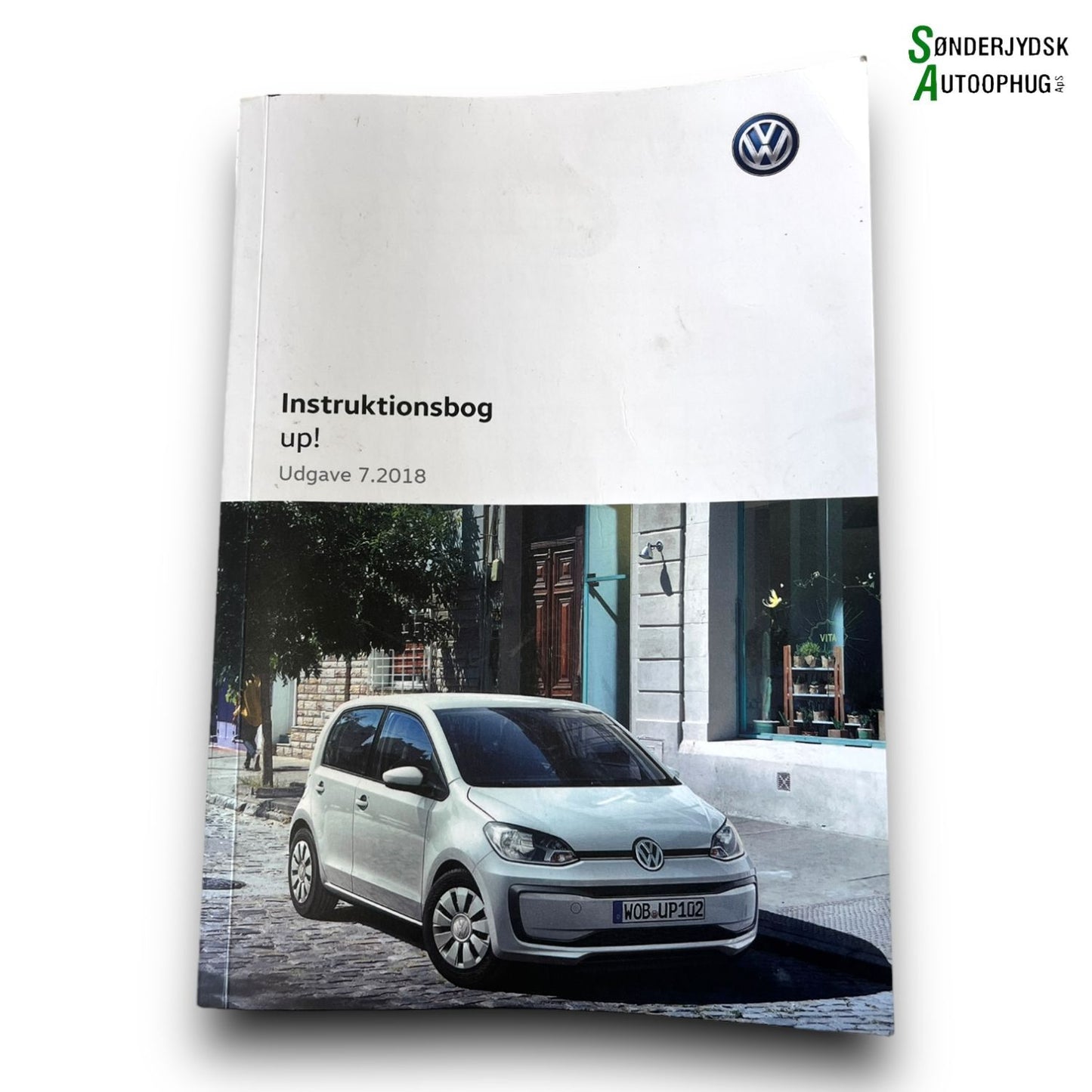 VW UP Instruktionsbog Med OEM Nr. DANSK Fra VW Ophugger