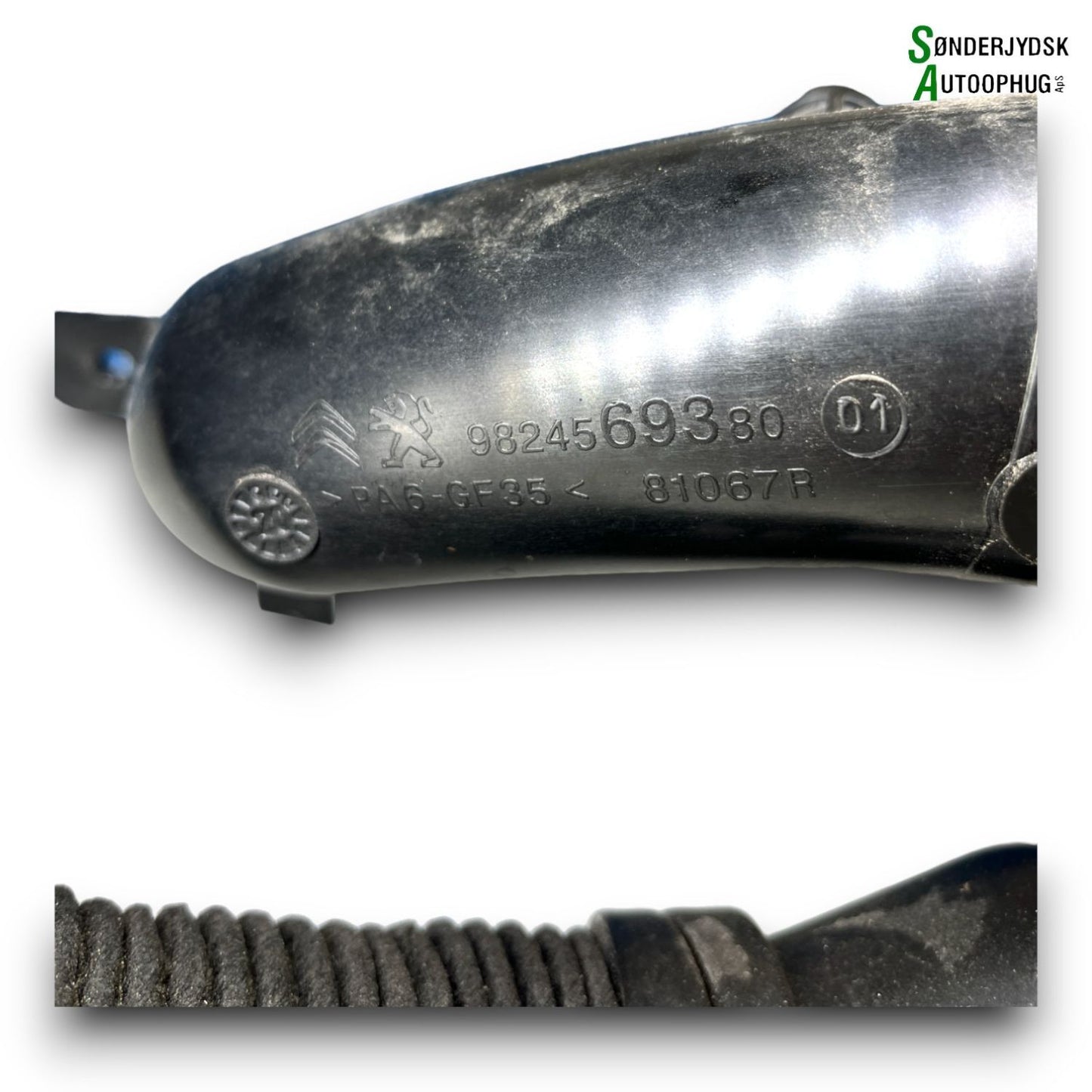 Peugeot 208 Luftfilterkasse Med OEM Nr. 9833418380 Fra Peugeot Ophugger