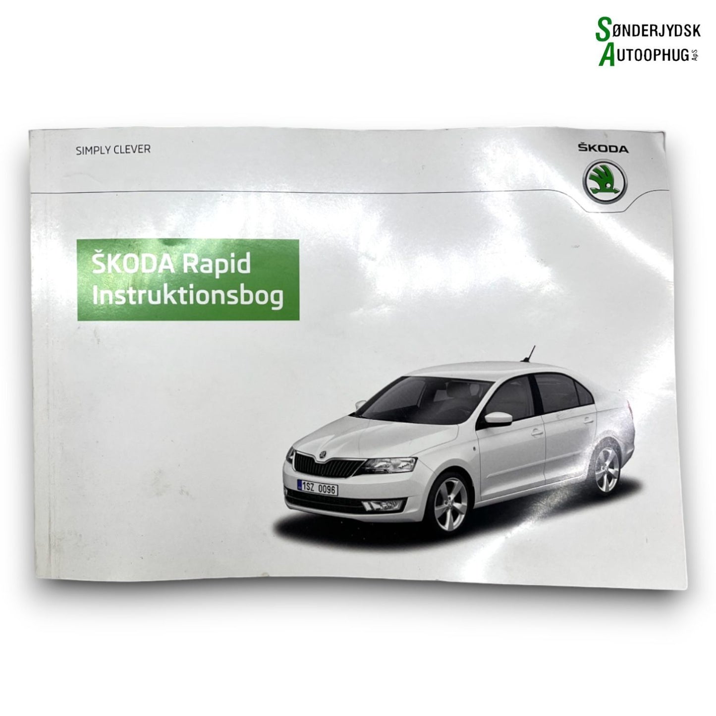 Skoda Rapid Instruktionsbog Med OEM Nr. DANSK Fra Skoda Ophugger
