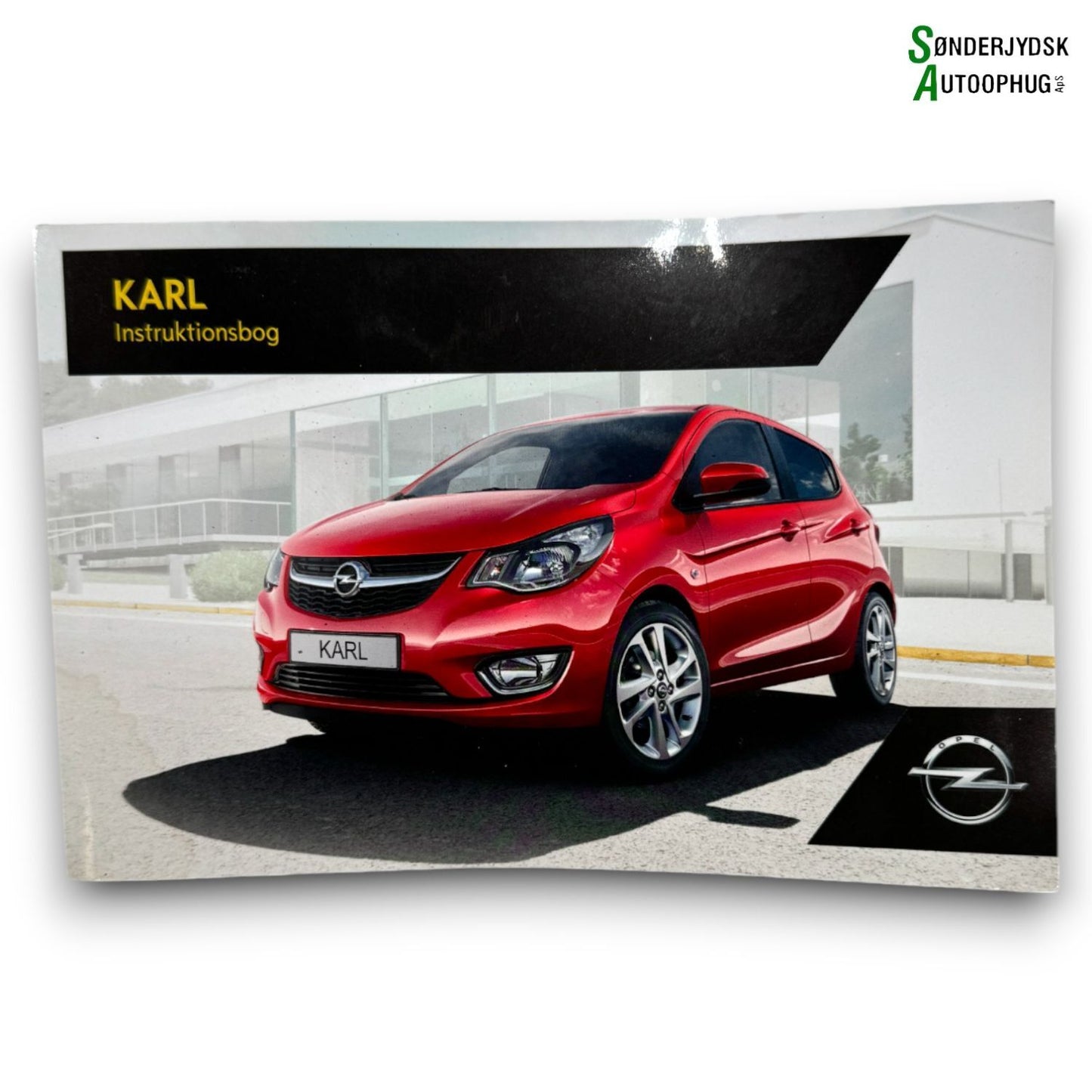 Opel Karl Instruktionsbog Med OEM Nr. DANSK Fra Opel Ophugger