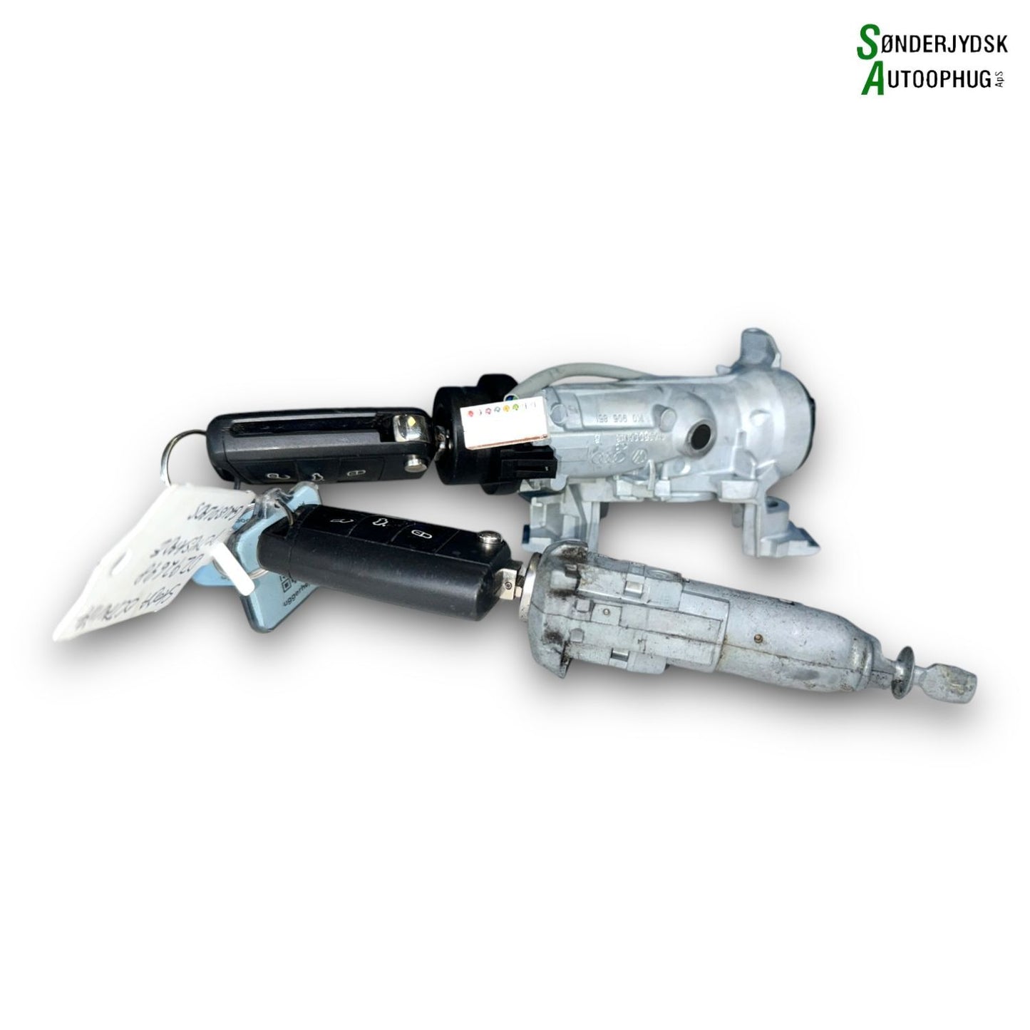 Skoda Octavia Låsesæt Med OEM Nr. 1K0905851 Fra Skoda Ophugger