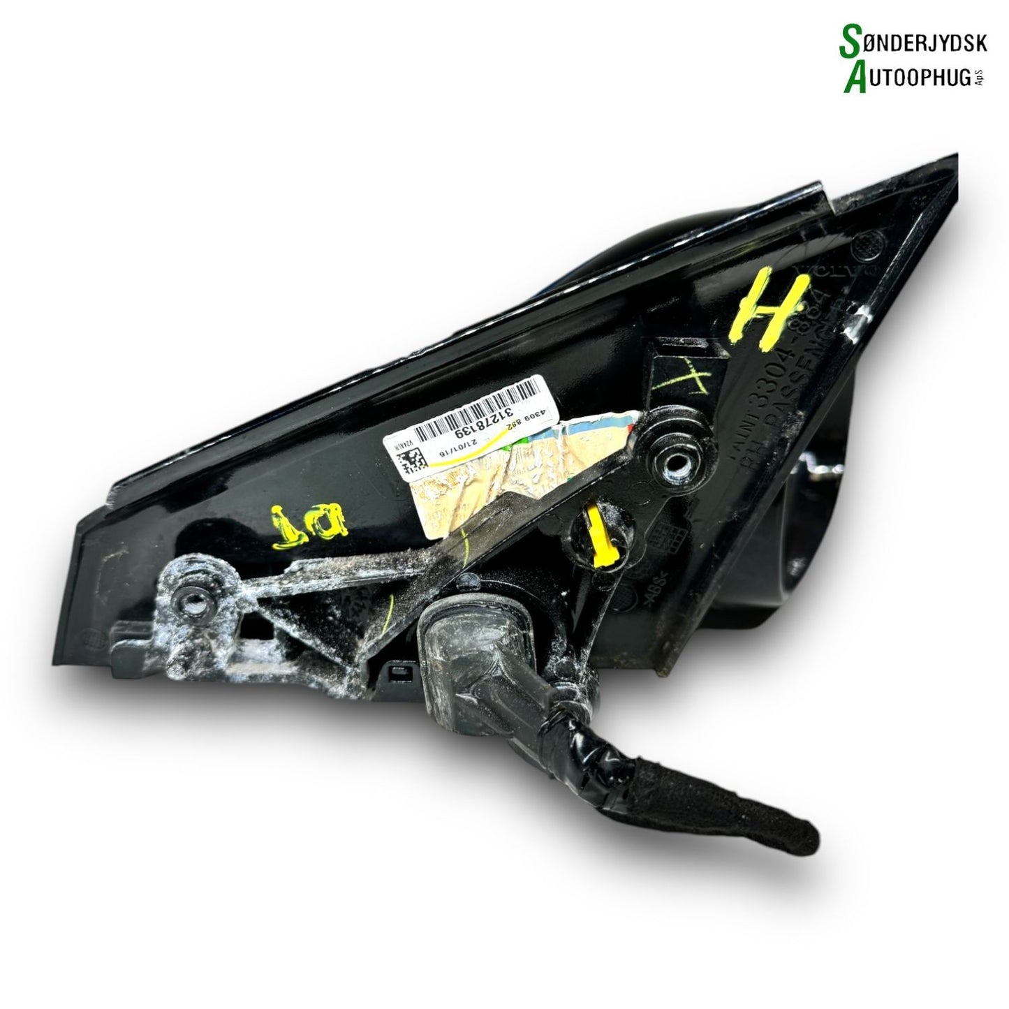 Volvo V40 Sidespejl Med OEM Nr. 31278139 Fra Volvo Ophugger