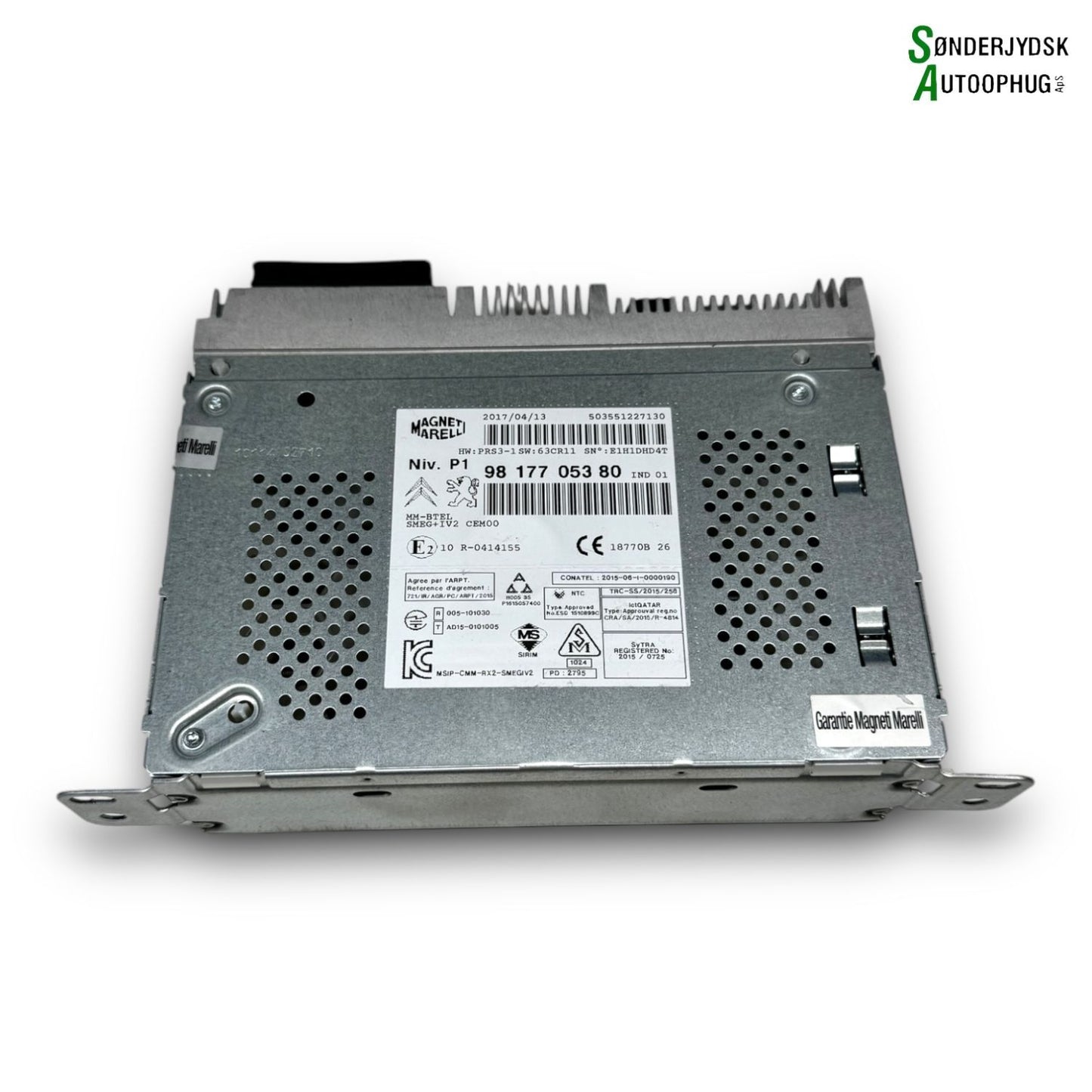 Citroen C4 II Radio Med OEM Nr. 9817705380 Fra Citroen Ophugger