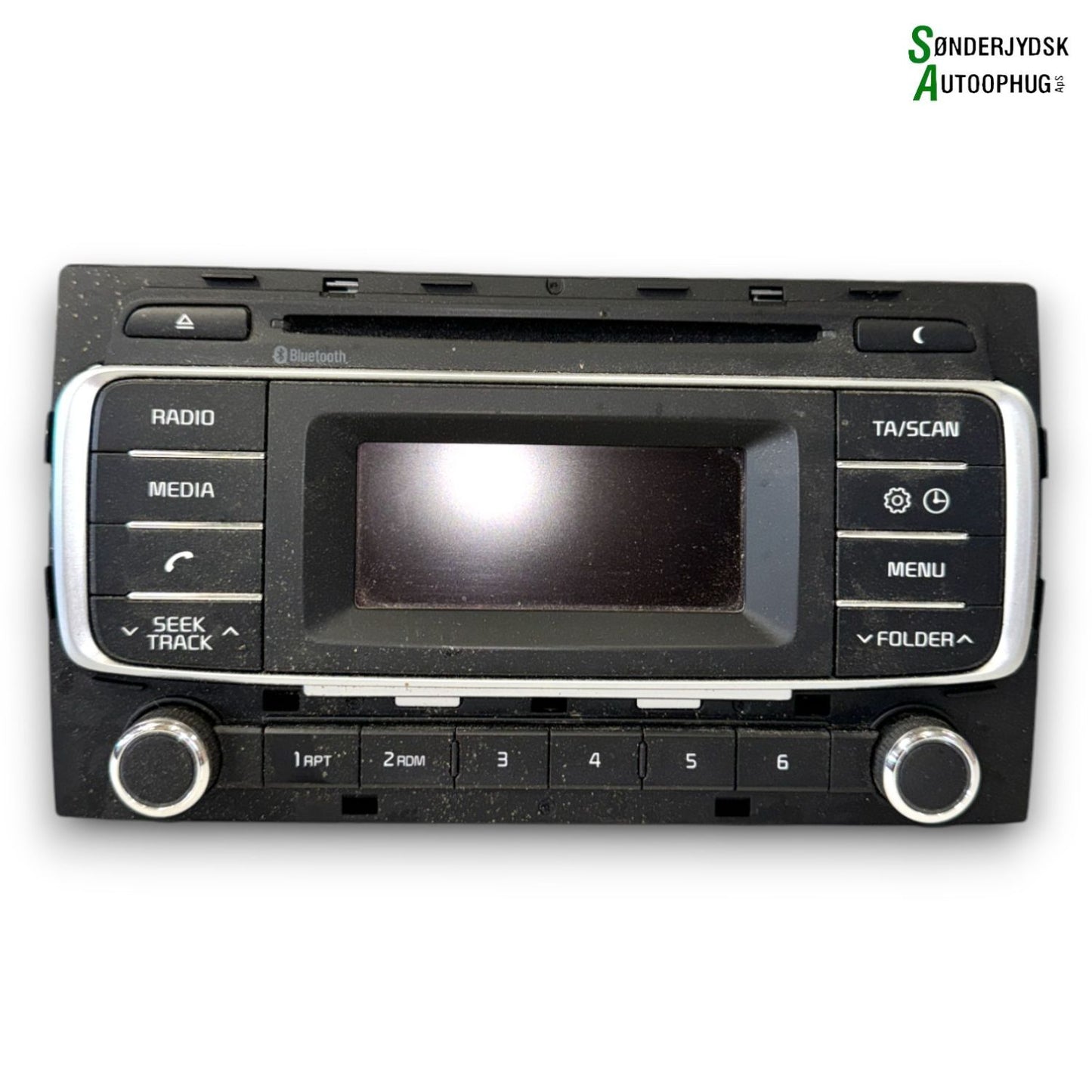 Kia Rio UB Radio M/Cd Med OEM Nr. 961701W770CA	 Fra Kia Ophugger