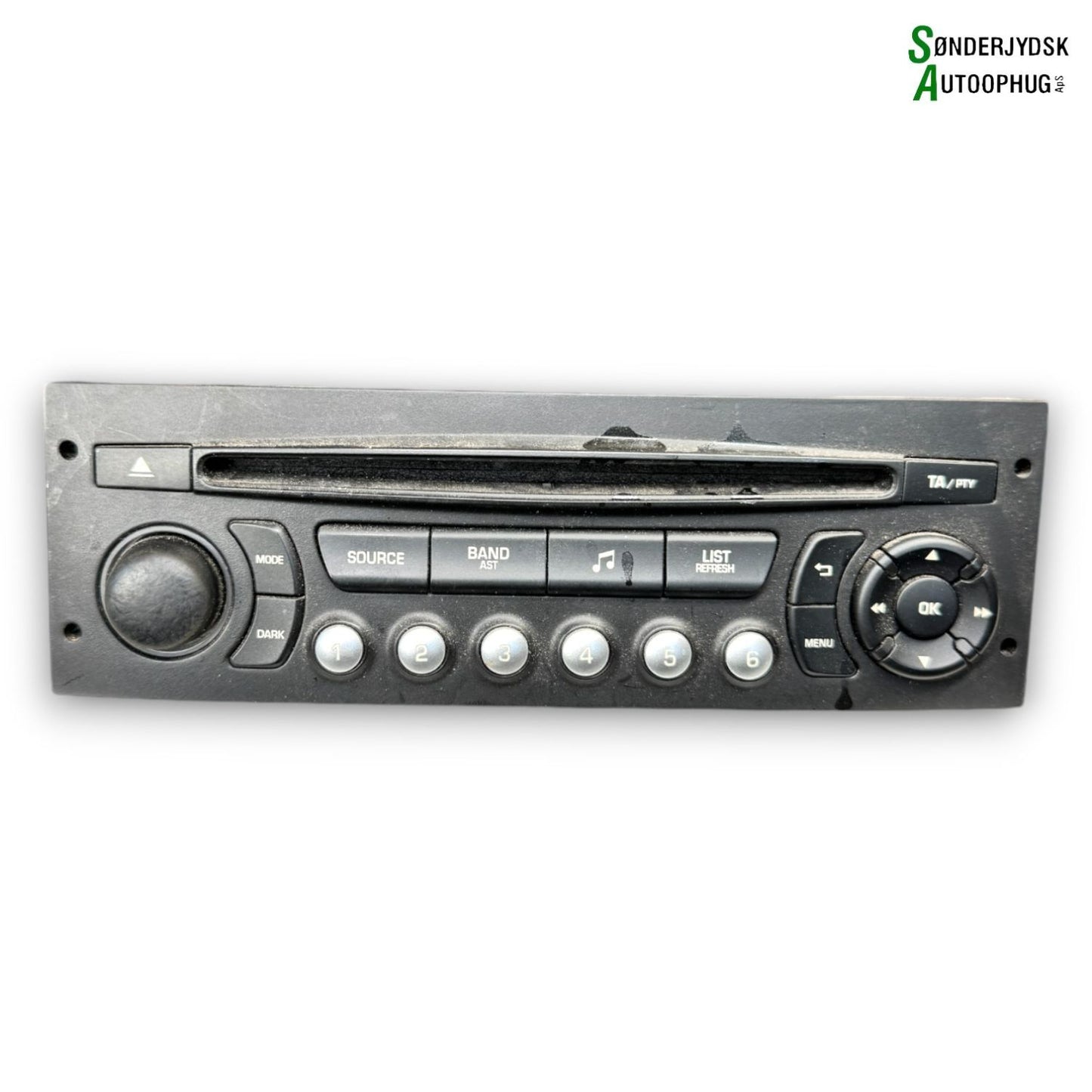 Citroen Ds3 Radio M/Cd Med OEM Nr. 98032839XT00 Fra Citroen Ophugger