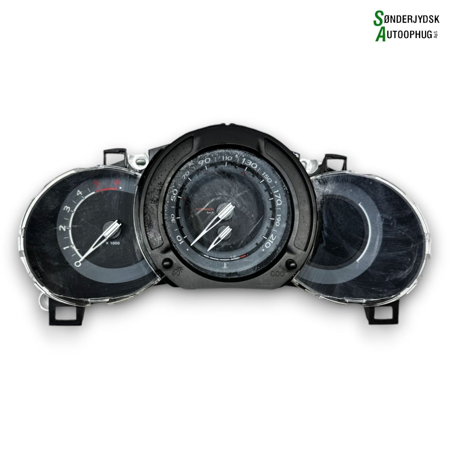 Citroen C3 DS3 Speedometer - Instrument Med OEM Nr. 98041359XT Fra Citroen Ophugger